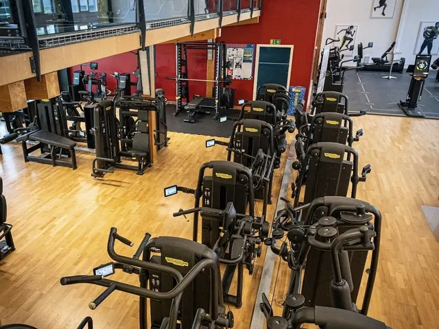 Trainingsfläche im Lysspark Fitness in Lyss