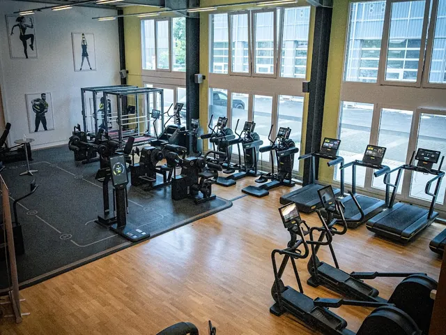 Trainingsgeräte im Lysspark Fitness in Lyss